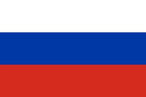 Russia Flag - Feature image for Tourist Attractions Map