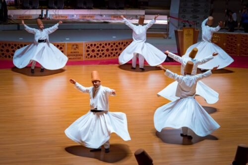 Whirling Dervishes Festival in Konya, Turkey.