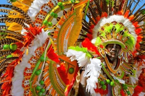 Junkanoo Festival in Nassau, Bahamas