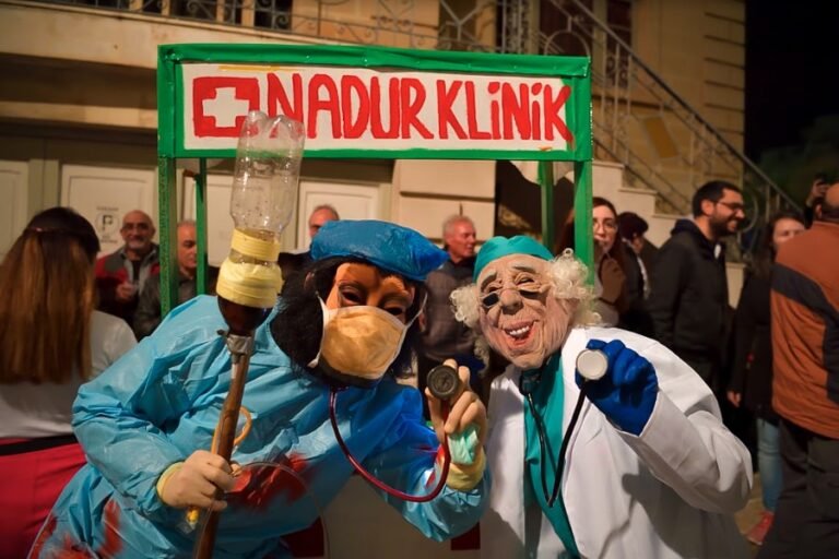 Nadur Spontaneous Carnival, in Nadur, Gozo, Malta