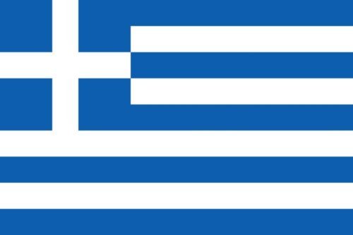 Greece Flag - Feature image for Tourist Attractions Map