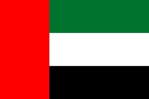 United Arab Emirates Flag - Feature image for Tourist Attractions Map