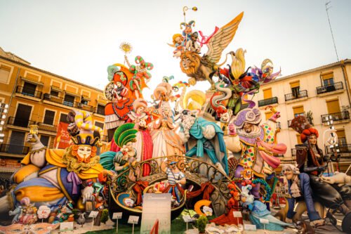 Feature image - Las Fallas of Valencia, in Valencia, Spain